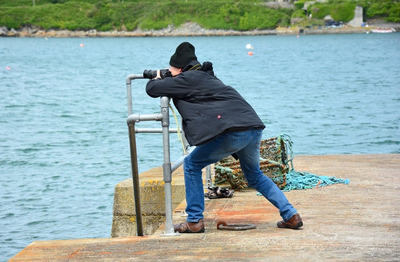 Paparazzi chasing celebrities